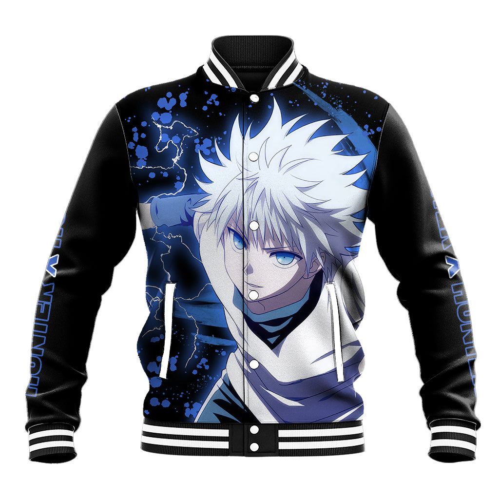 Killua Zoldyck Anime Varsity Jacket Hunter X Hunter - HookTab.com