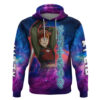 Klein Hoodie Sword Art Galaxy Style