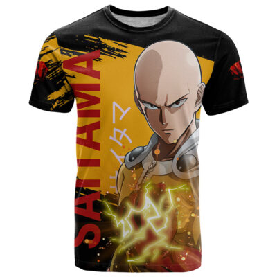 Saitama T Shirt Funny and Cool One Punch Man Anime