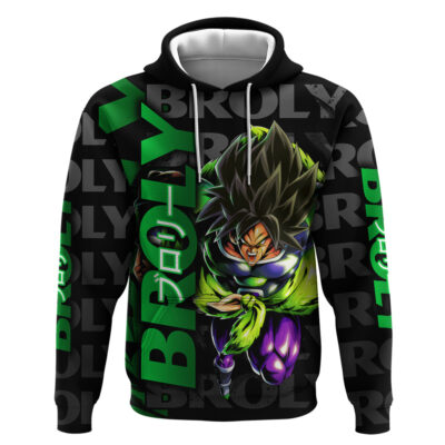 Broly - Dragon Ball Hoodie Anime Mix Pattern Style