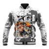 Portgas D.Ace - One Piece Anime Varsity Jacket Anime Mix Manga Style