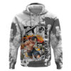 Portgas D.Ace - One Piece Hoodie Anime Mix Manga Style