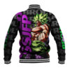 Super Saijan Broly - Dragon Ball Anime Varsity Jacket Anime Mix Pattern Style