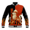 Growlithe Anime Varsity Jacket Pokemon