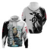 Hohenheim Van - Fullmetal Alchemist Hoodie Anime Grunge Pattern Style