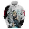 Hohenheim Van - Fullmetal Alchemist Hoodie Anime Grunge Pattern Style