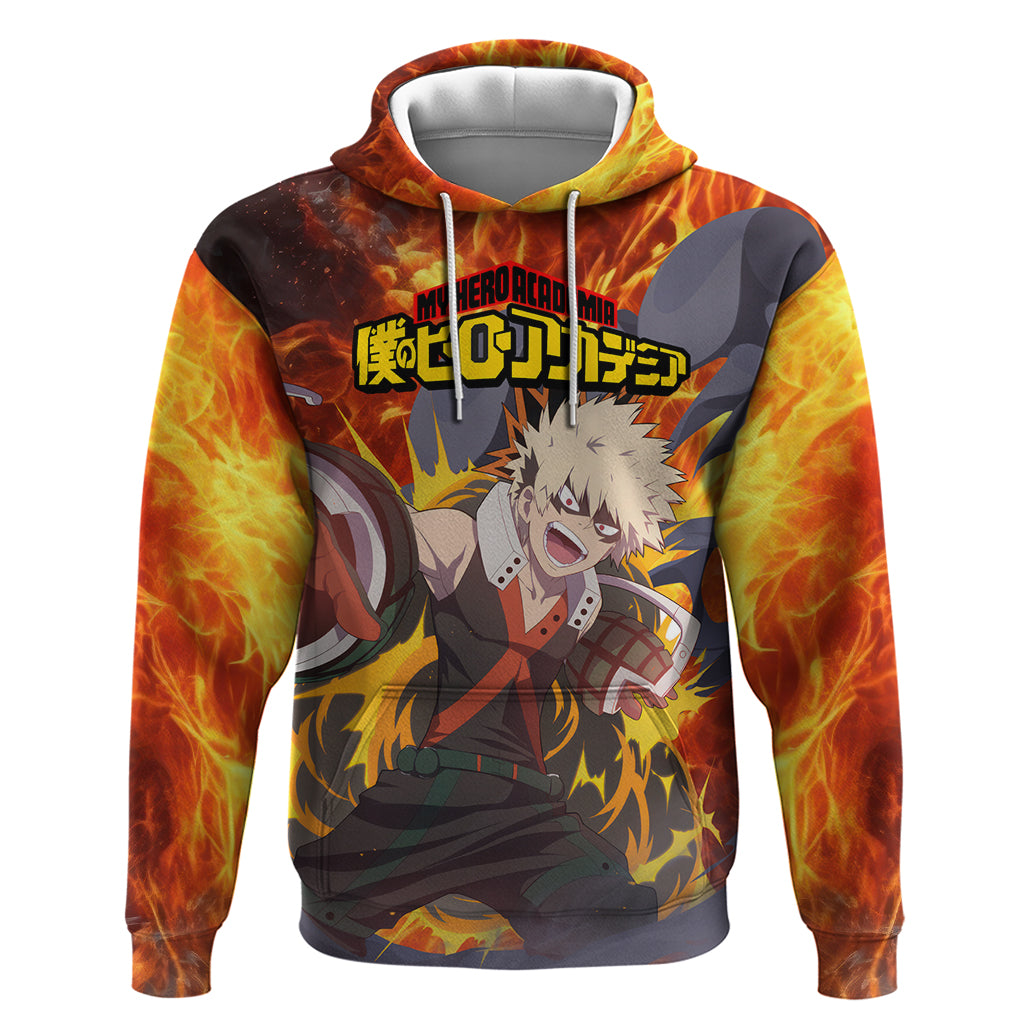 Katsuki Bakugou - My Hero Academia Hoodie Anime Style - HookTab.com