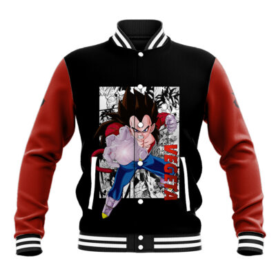 Vegeta Super Saiyan 4 Anime - Manga Anime Varsity Jacket