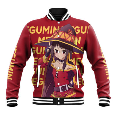 Megumin Anime Varsity Jacket