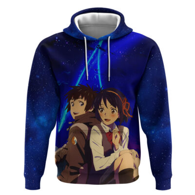 Your Name Movie Hoodie Anime Mix Galaaxy Style
