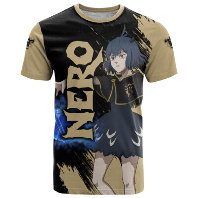 Black Bull Nero T Shirt Black Clover Anime