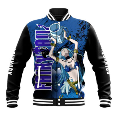 Celestial Aquarius Anime Varsity Jacket Fairy Tail