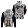 Sanemi Shinazugawa Hoodie Demon Slayer Anime Style