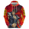 Fist of the North Hoodie Anime Style