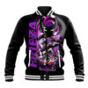 Frieza Dragon Ball Anime Varsity Jacket Anime Mix Text Pattern Abstract Style