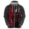 Jiren Dragon Ball Hoodie Anime Mix Text Pattern Abstract Style