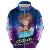 Inugami Korone Holo Live Hoodie Galaxy Style