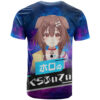 Inugami Korone Holo Live T Shirt Galaxy Style