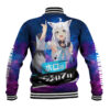 Shirakami Fubuki Holo Live Anime Varsity Jacket Galaxy Style