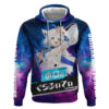 Shirakami Fubuki Holo Live Hoodie Galaxy Style