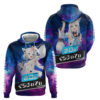 Shirakami Fubuki Holo Live Hoodie Galaxy Style