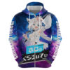 Shirakami Fubuki Holo Live Hoodie Galaxy Style