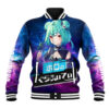 Uruha Rushia Holo Live Anime Varsity Jacket Galaxy Style