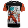 Goku Blue T Shirt Dragon Ball Mix Anime Manga