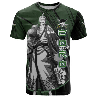 Wano Zoronoa Zoro - One Piece T Shirt Anime Style