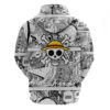 Luffy Gear 5 Awakening - One Piece Anime Mixed Manga Hoodie