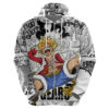 Luffy Gear 5 Awakening - One Piece Anime Mixed Manga Hoodie