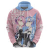 Rem & Ram Hoodie Re Zero