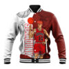 Number 10 Of Sohoku - Slamdunk Anime Varsity Jacket Anime Mix Manga Style