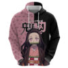 Nezuko Kamado Demon Slayer Hoodie Anime Style