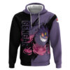 Gengar Shirts Pokemon Anime Hoodie