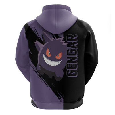 Gengar Shirts Pokemon Anime Hoodie