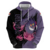 Gengar Shirts Pokemon Anime Hoodie