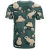 Snorlax Pattern Style T Shirt