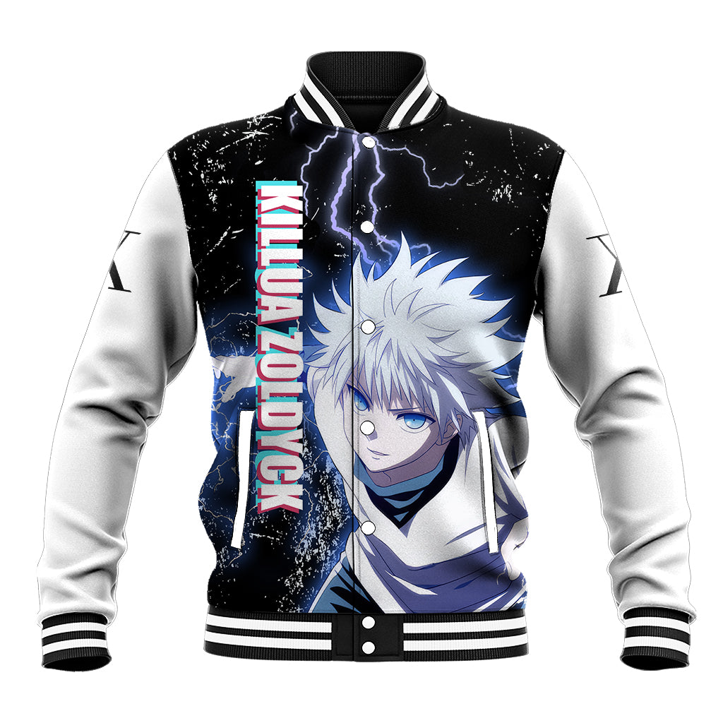 Killua Zoldyck Anime Varsity Jacket - HookTab.com