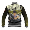 Gyomei Himejima Demon Slayer Anime Varsity Jacket Anime Mix Manga Style