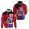 Yuno Gasai Future Diary Mirai Nikki Hoodie Anime Style