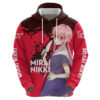 Yuno Gasai Future Diary Mirai Nikki Hoodie Anime Style