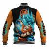 Goku Blue Anime - Dragon Ball Anime Varsity Jacket