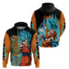 Goku Blue Anime - Dragon Ball Hoodie