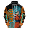 Goku Blue Anime - Dragon Ball Hoodie