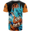 Goku Blue Anime - Dragon Ball T Shirt