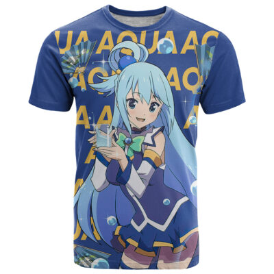 Aqua KonoSuba T Shirt Anime Style