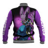 Beerus Dragon Ball Anime Varsity Jacket