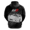 Keisuke Takahashi RX-7 Initial D Hoodie Manga Mix Anime Style