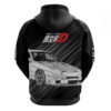 Ryosuke Takahashi RX-7 Initial D Hoodie Manga Mix Anime Style